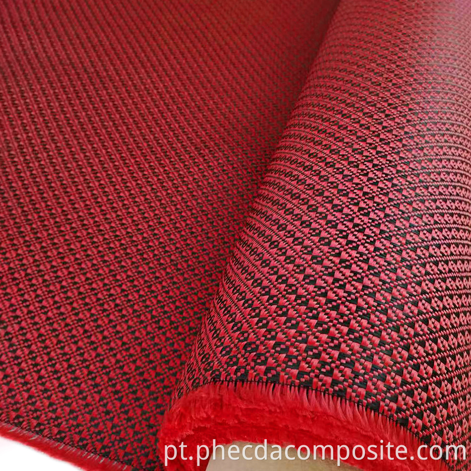 Carbon Aramid Jacquard Fibre Cloth